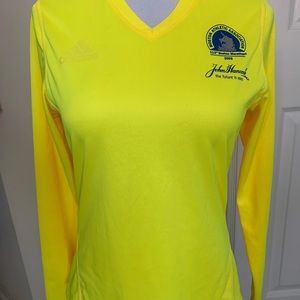 ADIDAS ClimaCool V-Neck Running Athletic Shirt Top